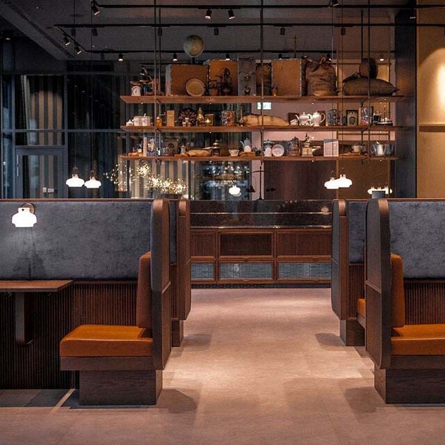 designhotel Hamburg Kontorhaus The Cloud One lounge with seating