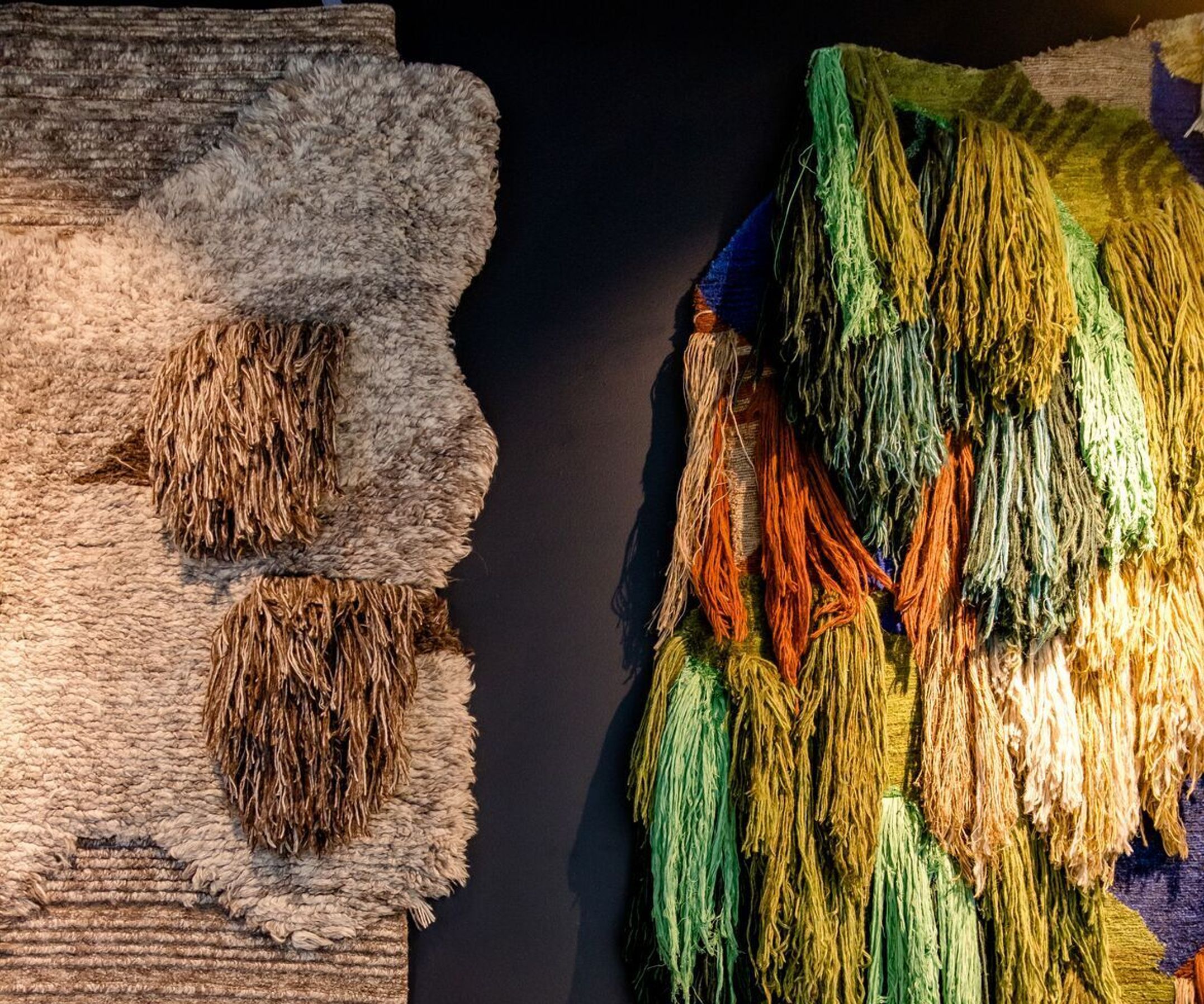 designhotel Antwerp Motel One reception tapestry