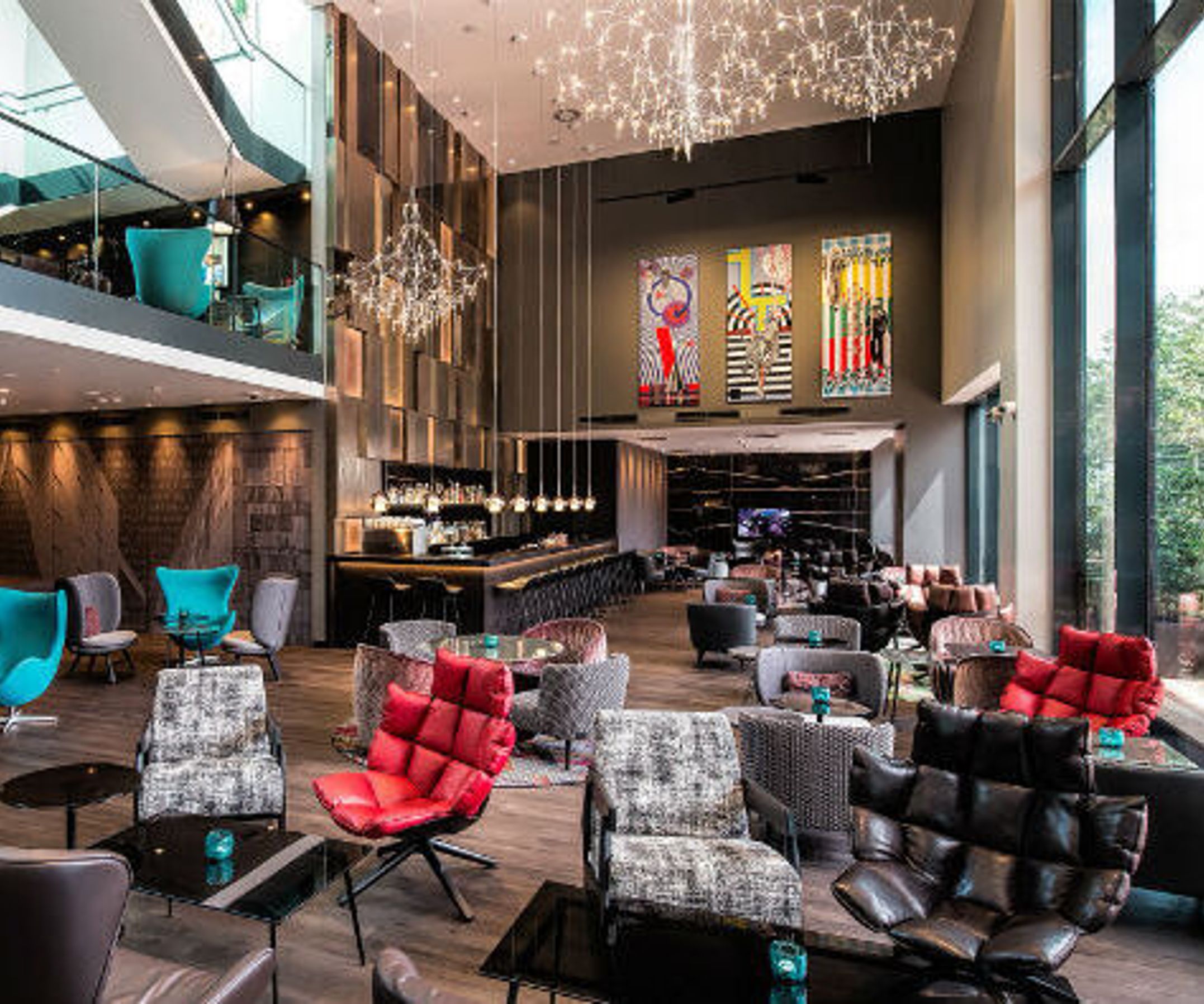 hotel Vienna Westbahnhof Motel One lounge