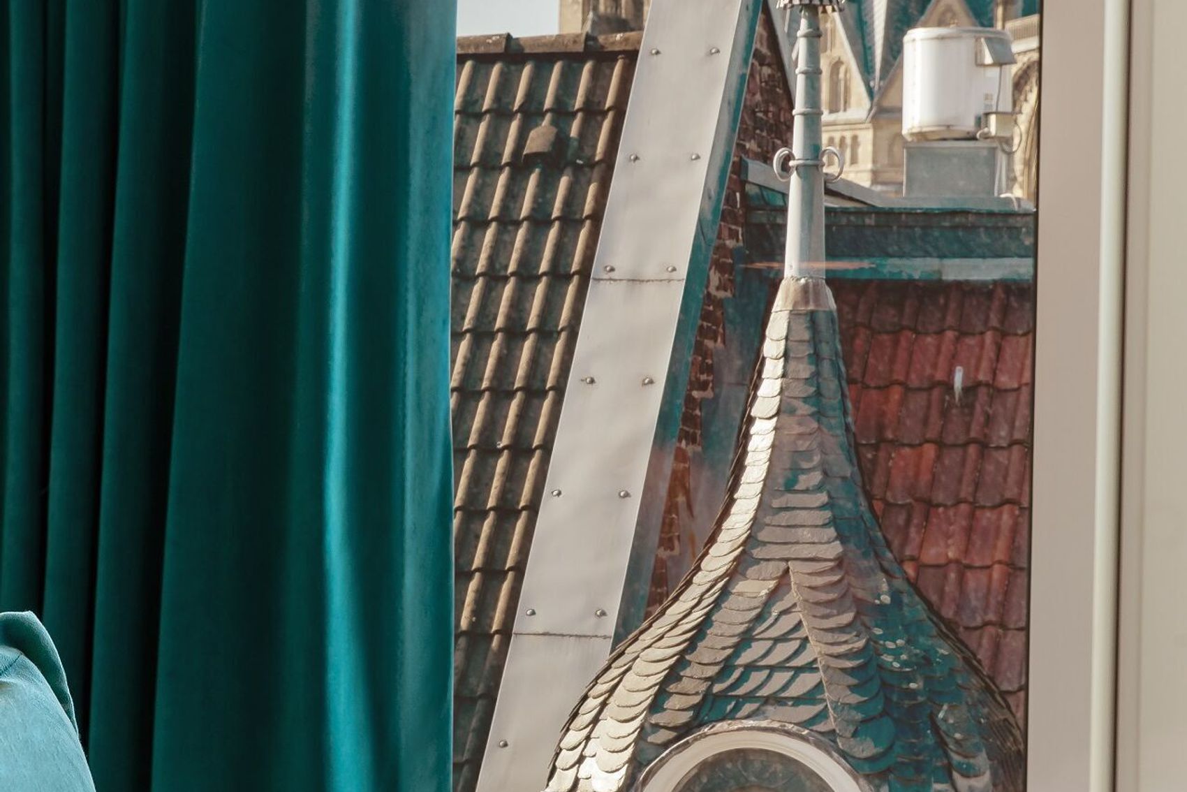 Hotel Aachen Motel One Innenstadt Zimmer Special One mit Aussicht