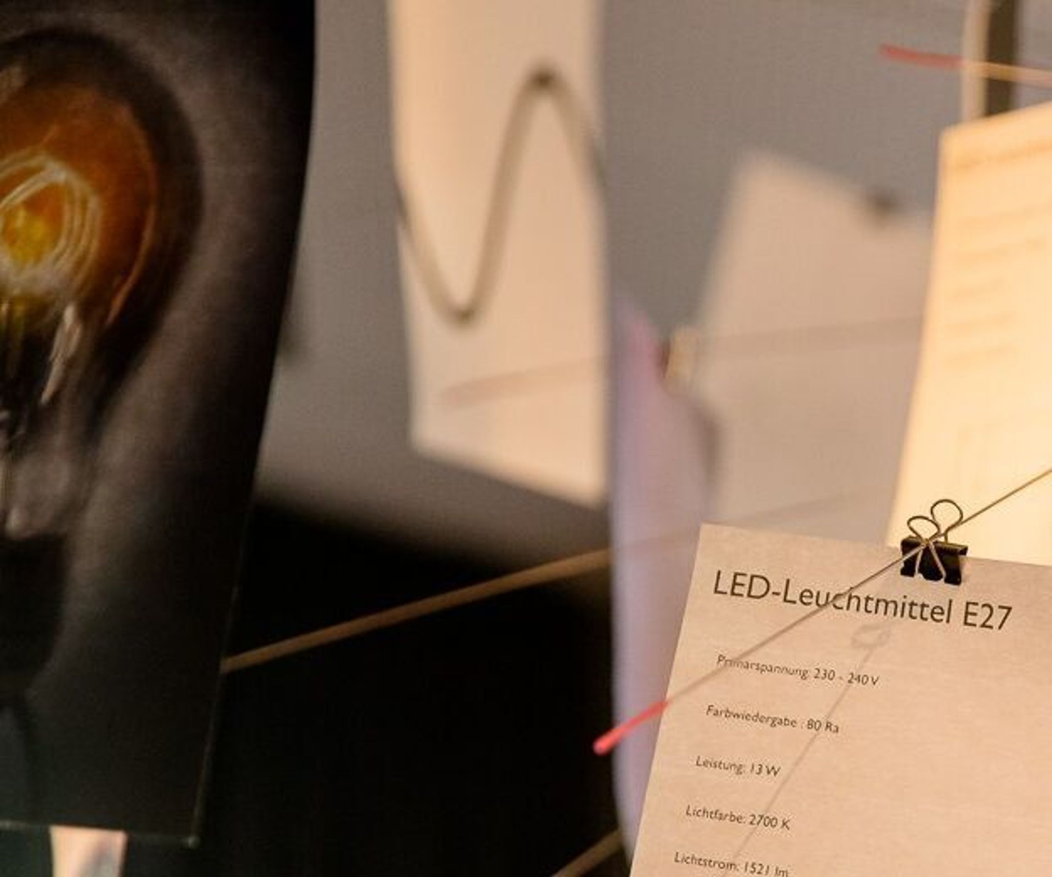 hotel Ulm Motel One close-up of lamp