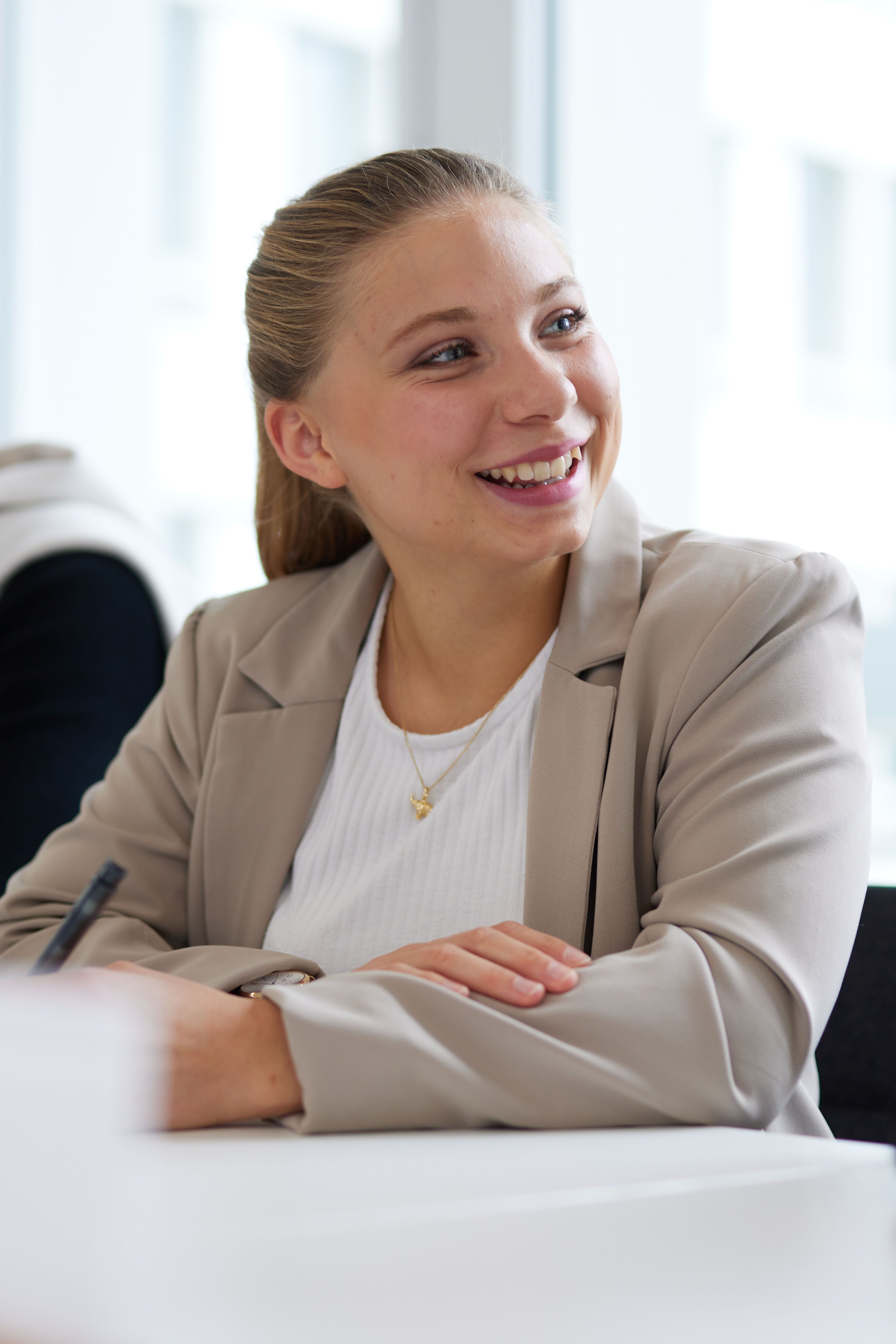 Motel One employee attending a training