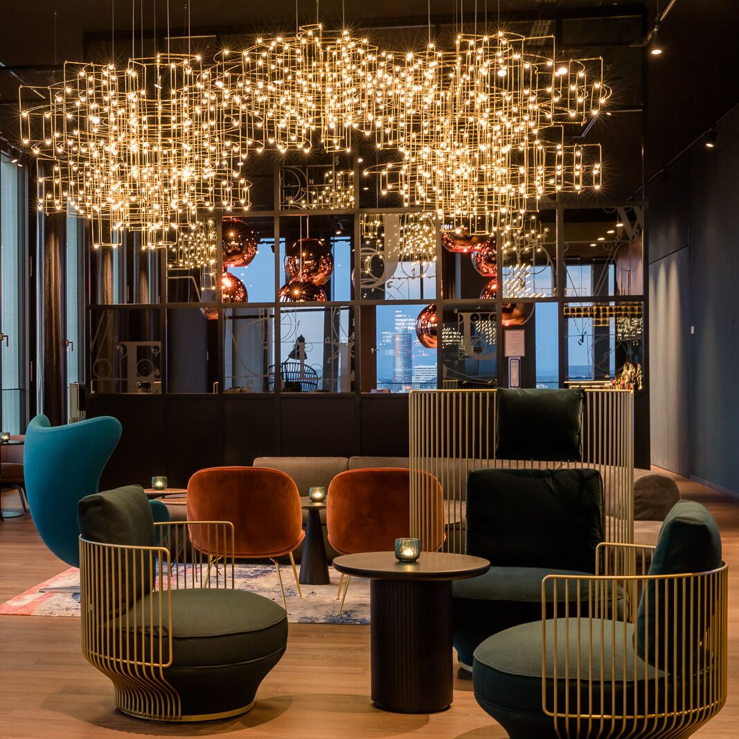 designhotel Nuremberg The Cloud One lounge with multiple seating options